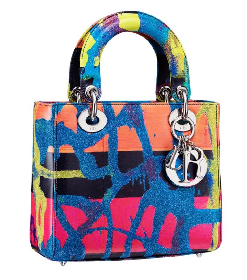 Chris Martin’s bag design for Lady Dior. Courtesy of Dior