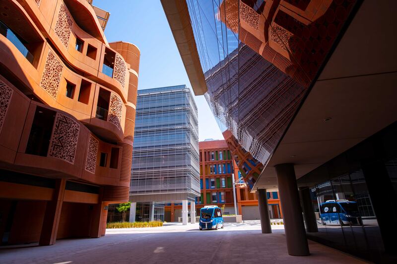 Masdar City, the emirate's flagship clean energy city, will remain under sole ownership of Mubadala. Photo: Masdar City