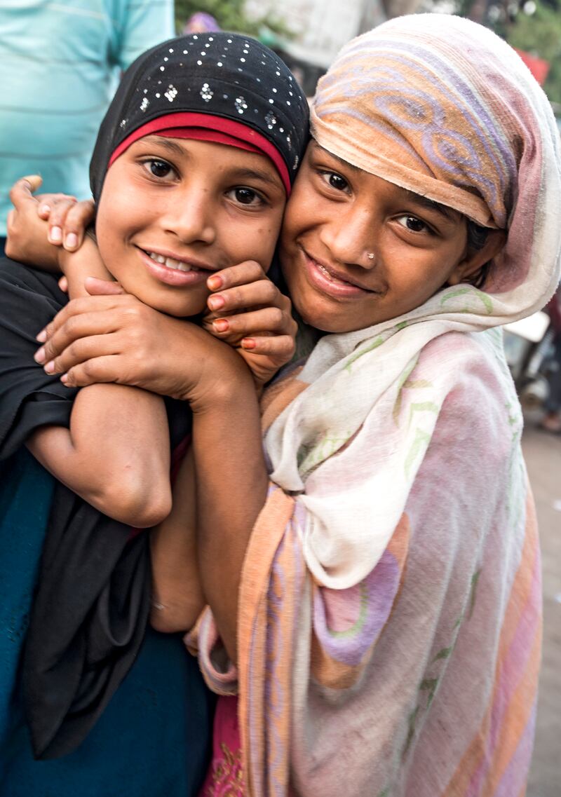 Children on the streets of Bhopal 