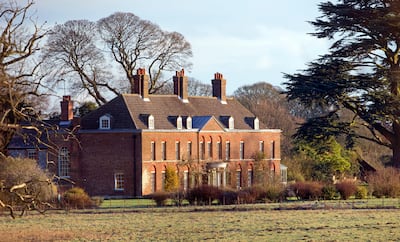 Anmer Hall on Queen Elizabeth II's Sandringham Estate in Norfolk. Getty Images