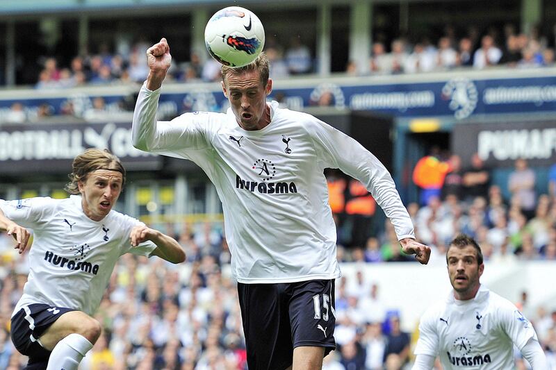 Peter Crouch could have played his last game for Tottenham.