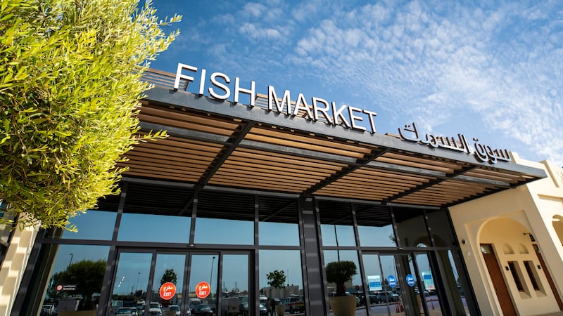 The new fish market is located beside the original one.