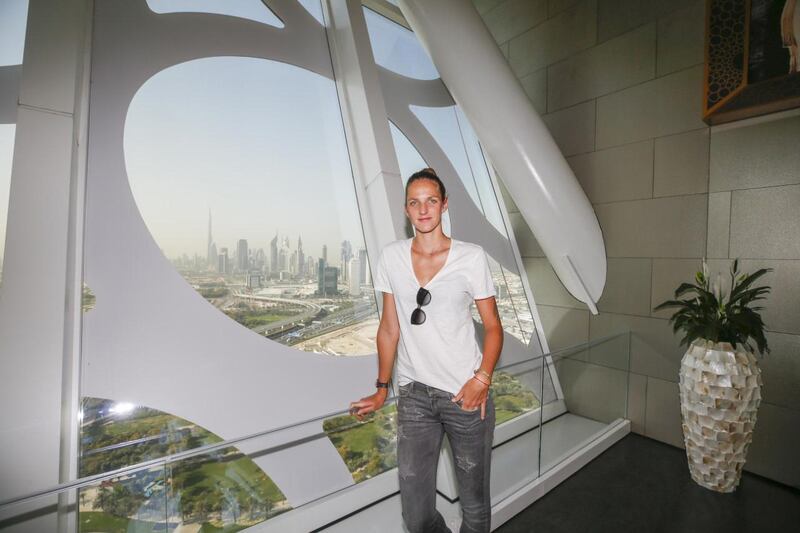 Karolina Pliskova. Courtesy Dubai Duty Free Tennis Championships