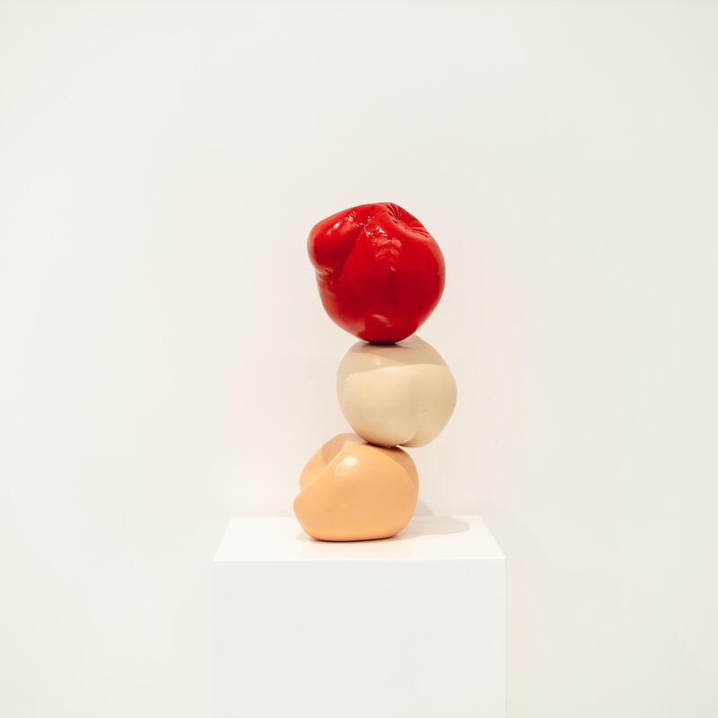 Part of Sara Ahli's 'Balloon Stacks' series. All images courtesy the artist and 101
