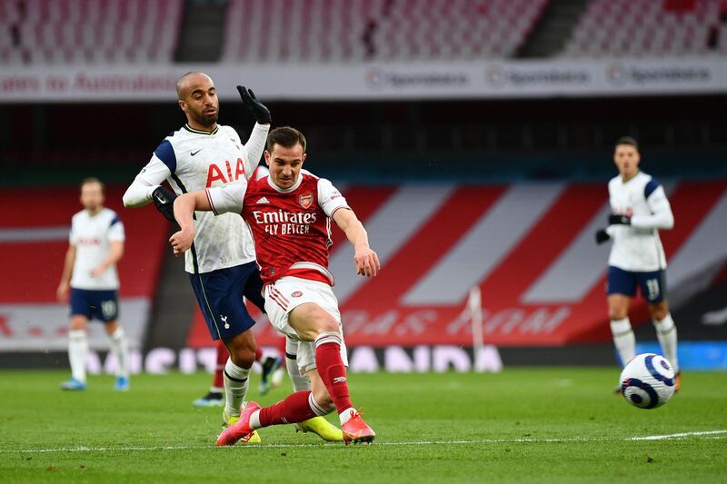 Cedric Soares - 6: Escaped punishment for a succession of fouls on Moura. Hit the post shortly after Lamela’s opener. Seems to have found a niche as the draft excluder in the defensive wall. Getty