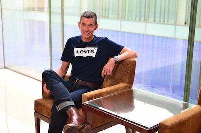 Charles Bergh, former chief executive of Levi Strauss, says he has not washed his jeans in over 10 years. Getty Images