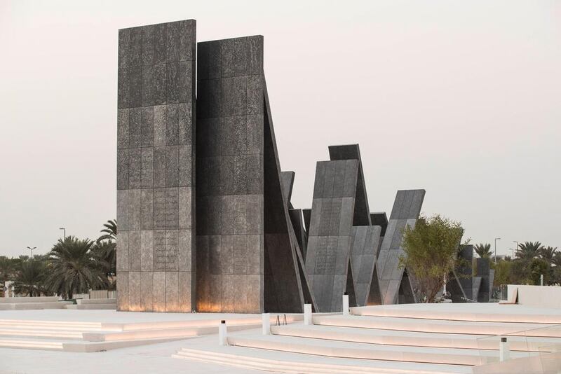 Sheikh Mohammed said the memorial is a national landmark to unite the people of the country in gratitude for the heroes that have honoured the UAE.