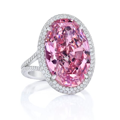 The Pink Promise. Courtesy Stephen Silver Fine Jewelery