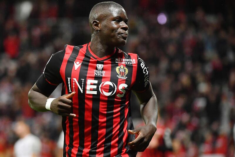 Cheslea have French defender Malang Sarr from Nice on a free transfer. AFP