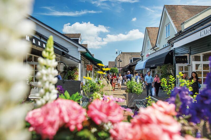 Bicester Village welcomed 6.4 million visitors in 2017. Courtesy Bicester Village