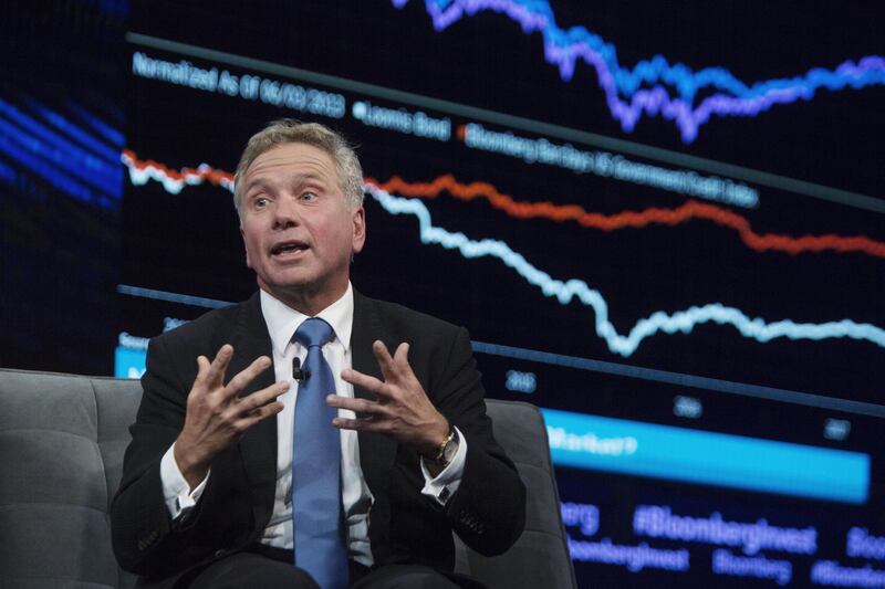 Jean Raby, chief executive officer of Natixis Investment Managers LP, speaks during the Bloomberg Invest Summit in New York, U.S., on Tuesday, June 5, 2018. The summit brings together influential and innovative figures in investing for an in-depth exploration of the challenges and opportunities posed by a rapidly changing financial landscape. Photographer: Victor J. Blue/Bloomberg