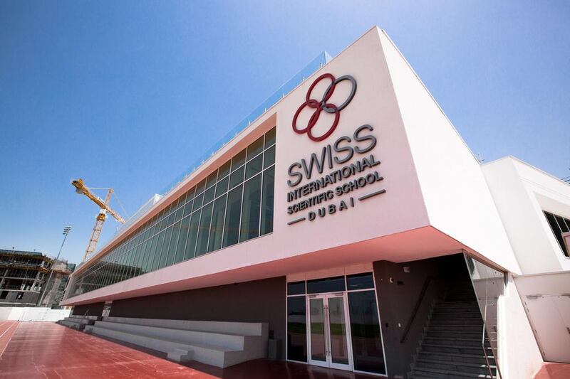 The Swiss International Scientific School in Dubai. Victor Besa for The National