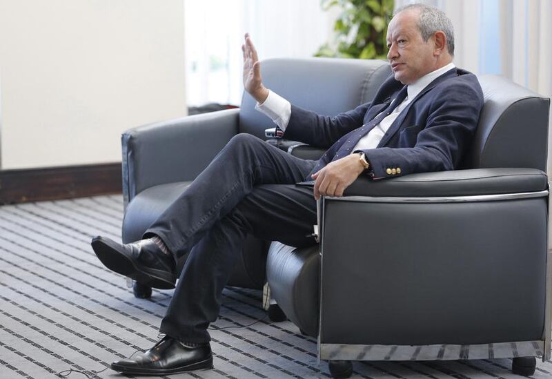 Naguib Sawiris was prepared to buy up to 10 Greek islands to accommodate Syrian refugees. Amr Abdallah Dalsh / Reuters