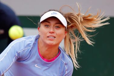 FILE PHOTO: Tennis - French Open - Roland Garros, Paris, France - October 5, 2020 Spain's Paula Badosa in action during her fourth round match against Germany's Laura Siegemund REUTERS/Charles Platiau/File Photo