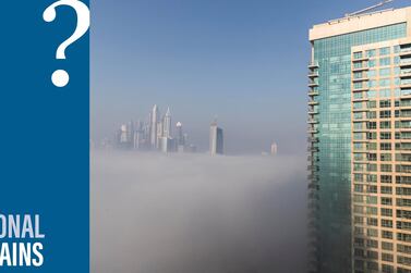 Fog across the UAE