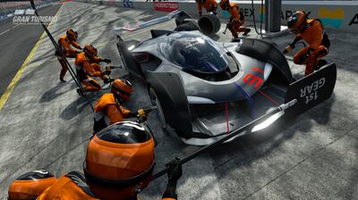 Virtual driving larks with McLaren's Ultimate Vision GT, as featured in Gran Turismo Sport.