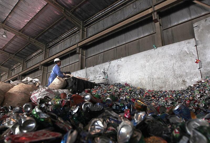 In most developed countries, recycling is driven in large part by the high cost of dumping as much as by concerns about sustainability. Jeffrey E Biteng / The National