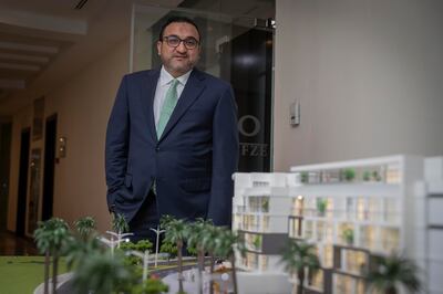 Ali Reza, managing director of Credo Investments, uses an Airbnb management company to lease properties in Dubai Marina and Downtown Dubai for the short term. Antonie Robertson / The National