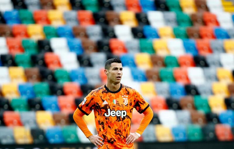 Juventus' Cristiano Ronaldo. Reuters