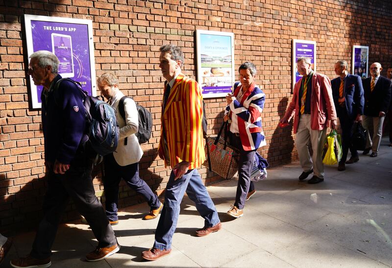 Lord's has relaxed its strict pavilion dress code with members not required to wear jackets as temperatures soared across the UK. PA