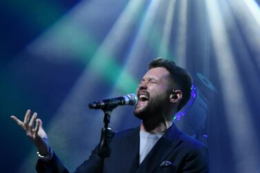 Singer Calum Scott will make his UAE return with a concert in Dubai Opera this week. Getty Images 
