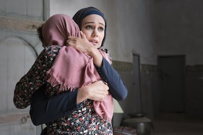 Saudi actress Dina Shihabi in 'Jack Ryan'. AP