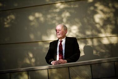 Julian Walker, the British Political Agent to the UAE at the Centre for Documentation and Research, pictured in 2008. Lauren Lancaster / The National 