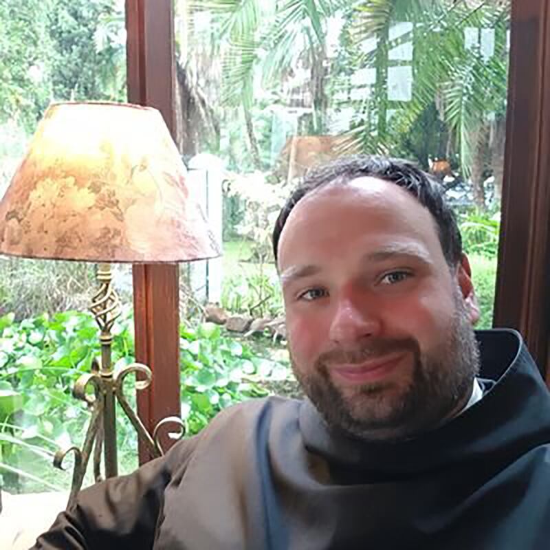 Nikodemus Schnabel, a catholic Abbot who works in Jerusalem. Photo: @PaterNikodemus / Twitter