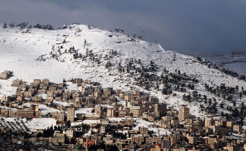 The Palestine Stock Exchange was founded in the northern West Bank city of Nablus in 1995. It was recently incorportated into the FTSE russell index of frontier stock exhanges. Jaafar Ashtiyeh / AFP

