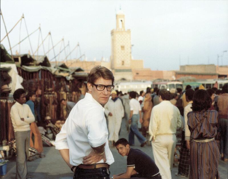 Yves Saint Laurent. Place Djemaa El Fna. Photo by Reginald Gray