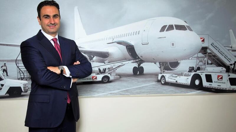 Hassan El-Houry, group chief executive of National Aviation Services, led the company’s expansion into Africa, Asia and the Middle East. Courtesy NAS