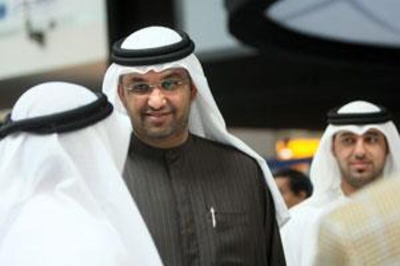 Sultan al Jaber, Masdar chief executive, at last year's World Future Energy Summit.