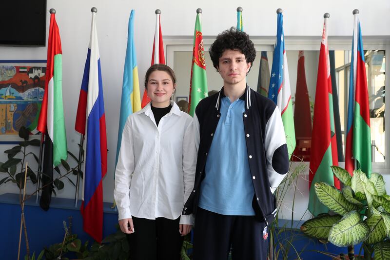 Lizaveta Papova, of grade 10, is from Belarus and Amir Muhammad Fruzi, also of grade 10, is from Russia. They say the student community supports each other and communication is key