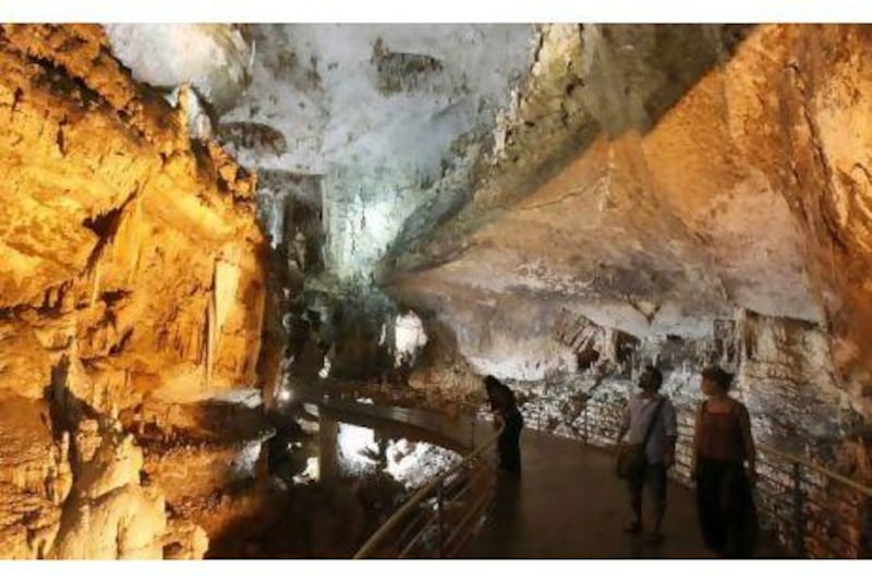 The Jeita Grotto cave system is almost 10 kilometres in length and is home to the longest stalactite on the planet at over 26ft.