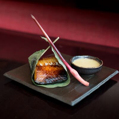 Miso-marinated black cod at Zuma 