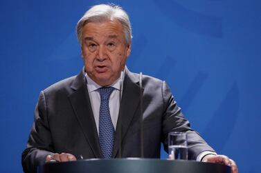 United Nations Secretary General Antonio Guterres has warned that the world isn't doing enough to tackle climate change. AFP / Odd ANDERSEN
