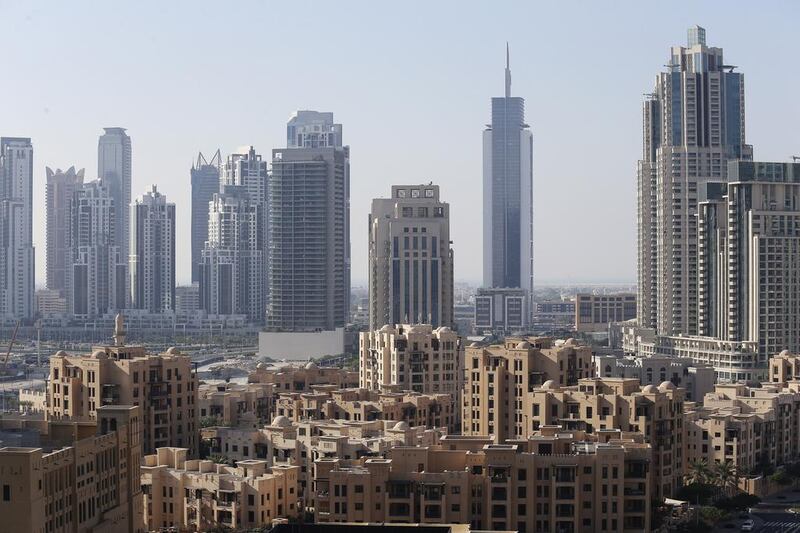 Downtown Dubai. Sarah Dea / The National