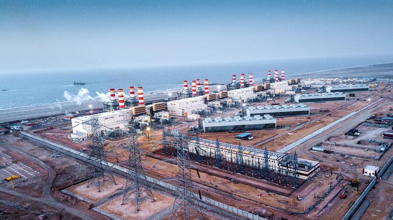 Egypt's Burullus Combined Cycle Power Plant was inaugurated by President Abdel Fattah El Sisi in 2018. Courtesy of Orascom Construction