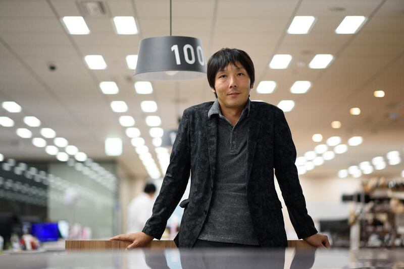 The gaming innovator Naruatsu Baba says he’s never really made any professional mistakes. Akio Kon / Bloomberg