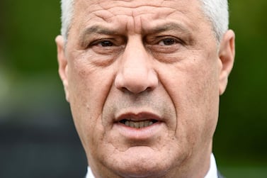 Kosovo President Hashim Thaci has been indicted for war crimes. AFP / Armend NIMANI