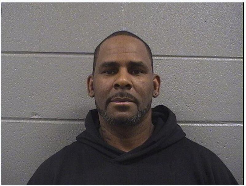 Singer Robert Kelly, known as R. Kelly, is pictured in Chicago, Illinois, U.S., in this handout booking photo obtained by Reuters February 23, 2019.       Cook County Sheriff's Office/Handout via REUTERS ATTENTION EDITORS - THIS IMAGE WAS PROVIDED BY A THIRD PARTY.