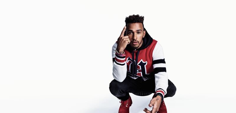 The Tommy Hilfiger x Lewis Hamilton collection was unveiled in a star-studded runway show in Shanghai. Courtesy Tommy Hilfiger
