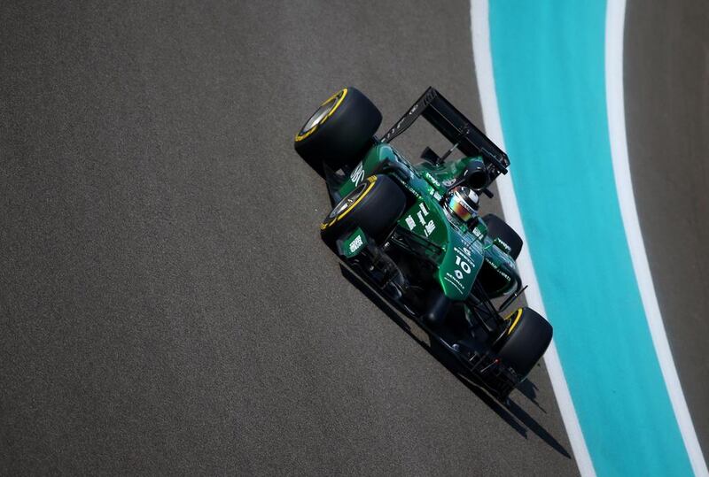 Kamui Kobayashi, Caterham, 1.44.540

Given the circumstances of Caterham’s participation here, just finishing will be the realistic goal for Kobayashi in the slowest car on the grid. Marwan Naamani / AFP 