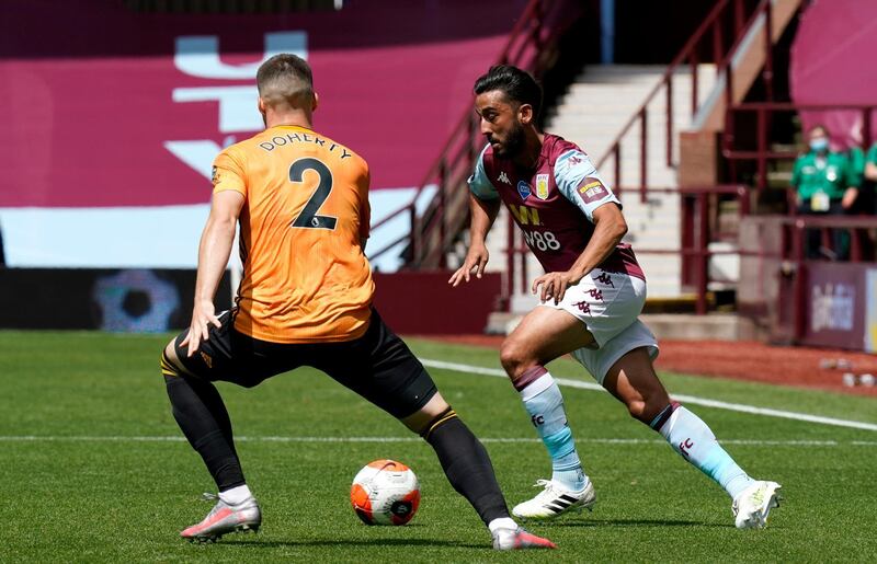 Neil Taylor (sub Targett 11) 7: Early introduction after Targett's injury. Did well up against a good player in Wolves wing-back Doherty. PA