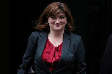 Britain's Digital, Culture, Media and Sport Secretary Nicky Morgan is stepping down as an MP. Reuters