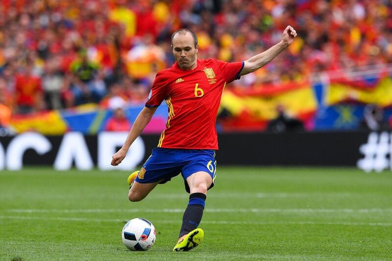 Andres Iniesta is realistic about his chances of playing for Spain. David Ramos / Getty Images
