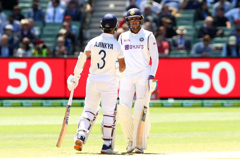 Debutant Shubman Gill was one of the star performers for India in the Melbourne Test. Getty