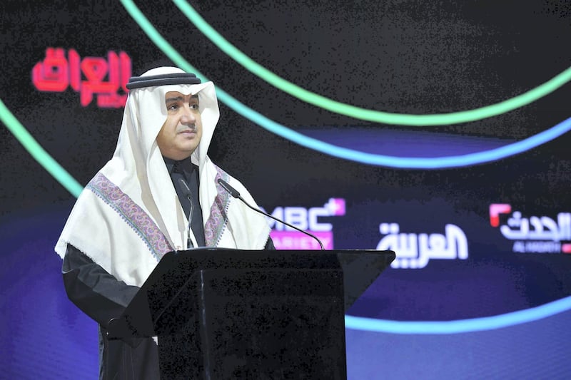 Shahid re-launch event - MBC Group Chairman, Sheikh Waleed Al Ibrahim. Credit: Shahid Press office 