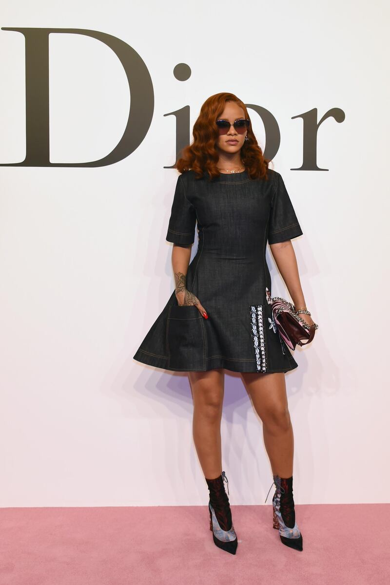 TOKYO, JAPAN - JUNE 16:  Rihanna arrives at the Christian Dior TOKYO Autumn/Winter 2015-16 Ready-To-Wear Show at The National Art Center Tokyo on June 16, 2015 in Tokyo, Japan.  (Photo by Jun Sato/Getty Images for Dior)