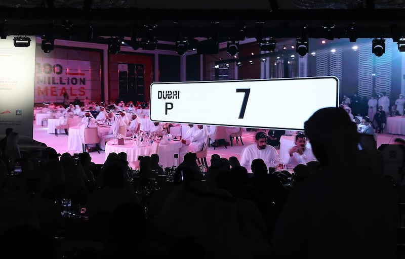The charity auction was held in aid of the One Billion Meals Endowment campaign